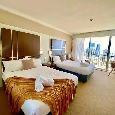 Ocean View Studio In Mantra Free Wi-Fi Gold Coast Exterior photo