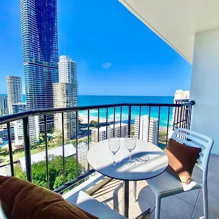 Ocean View Studio In Mantra Free Wi-Fi Gold Coast Exterior photo